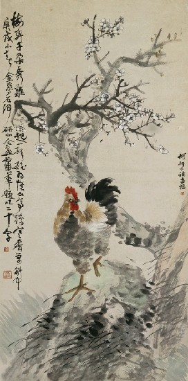 藏品:雞,梅花的(1)張圖片
