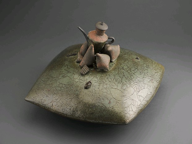 藏品:枕盒上的茶壺的(4)張圖片