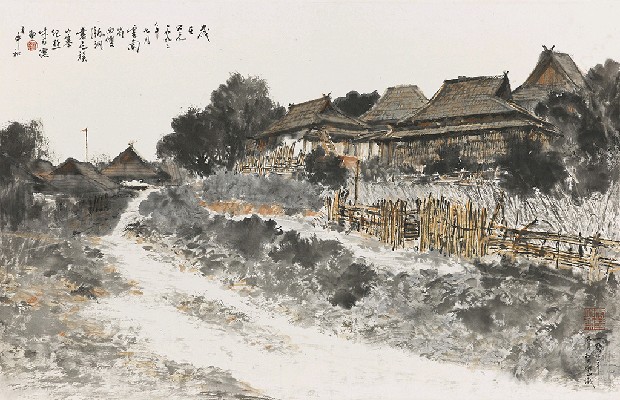 藏品:西雙版納村寨的(1)張圖片