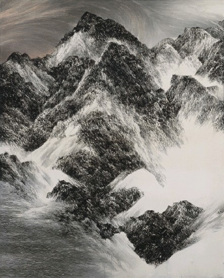 台灣山水巉巖的焦點圖