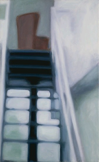 椅與階梯的焦點圖