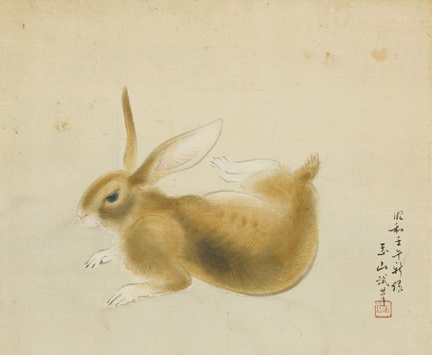 藏品:春綠畫兔的(1)張圖片