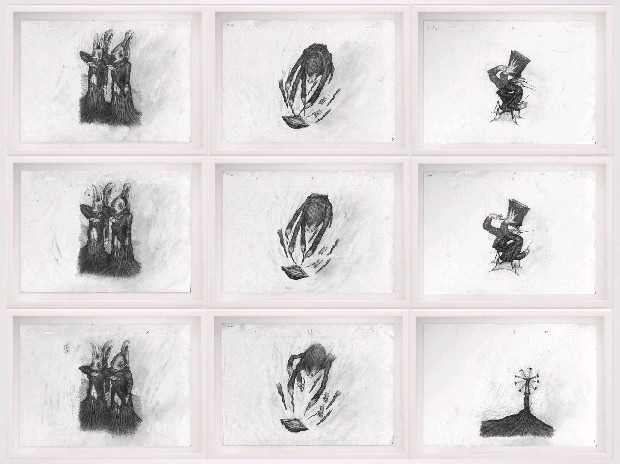 ZHANG XU, Zhan - Ritual of Cathode Ray Tube & Original paint paper animation.  - NTMoFA Collection