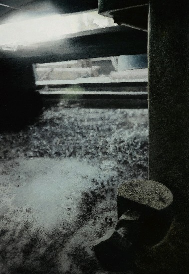 藏品:微處—灑落車床邊的小鐵珠的(1)張圖片