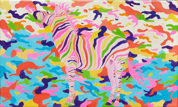 藏品:Riotous Zebra-Camouflage的(1)張圖片