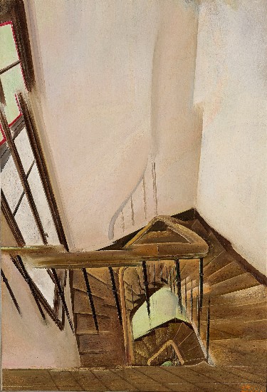 巴黎閣樓系列—樓梯之四的焦點圖