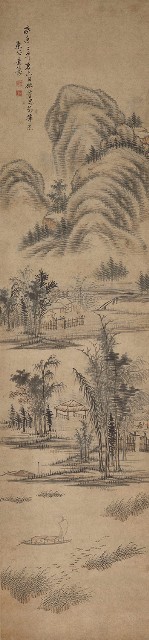 藏品:Landscapes of the Four Seasons (quadriptych)的(4)張圖片