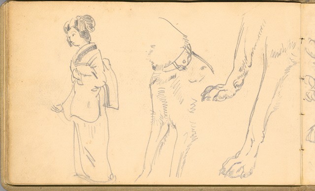 藏品:日籍時期婦女及狼犬等058的(58)張圖片