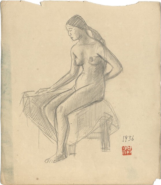 裸女(13)的焦點圖
