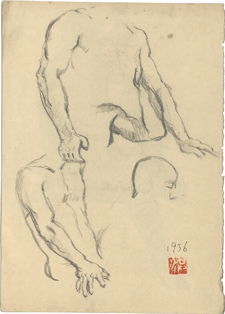藏品:裸男(5) / 裸男(6)的(1)張圖片