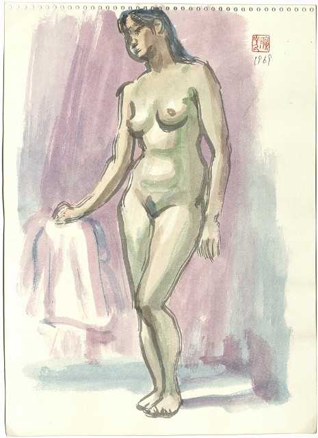 裸女(88)的焦點圖