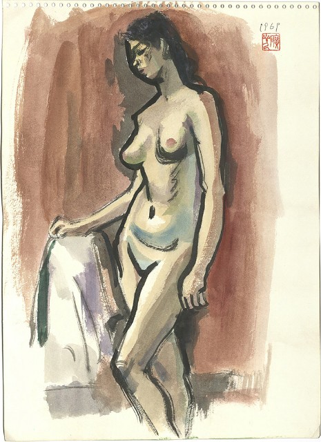 裸女(92)的焦點圖