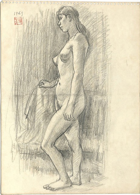 裸女(95)的焦點圖