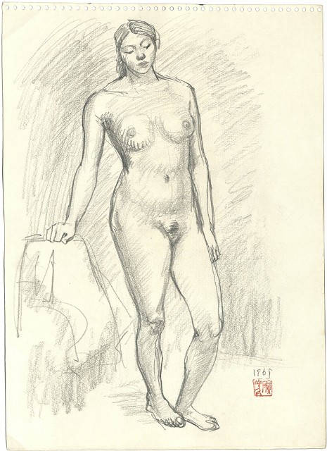 裸女(96)的焦點圖