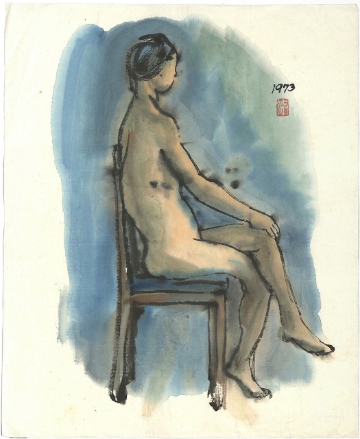 裸女(134)的焦點圖