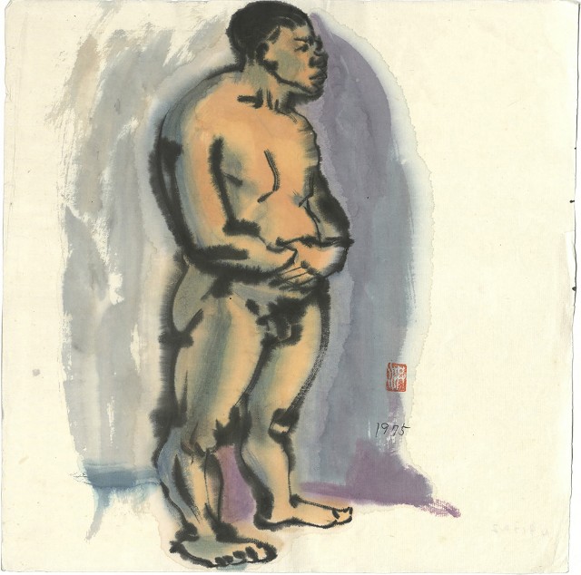 裸男(25)的焦點圖