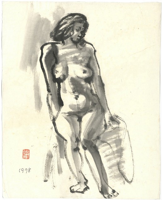 裸女(306)的焦點圖