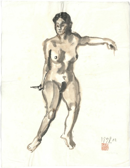 裸女(332)的焦點圖