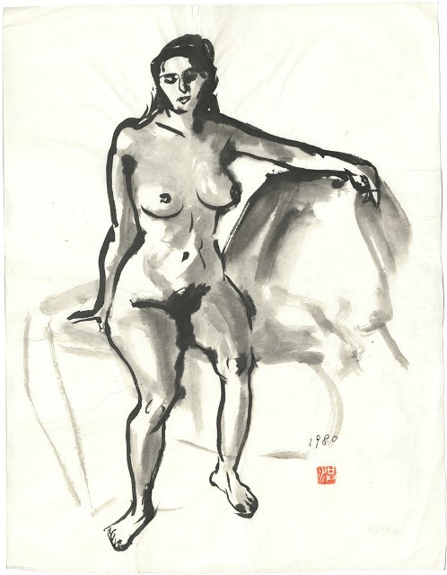 裸女(338)的焦點圖