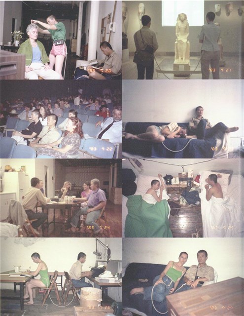藏品:藝術/生活 一年行為表演1983–1984的(10)張圖片