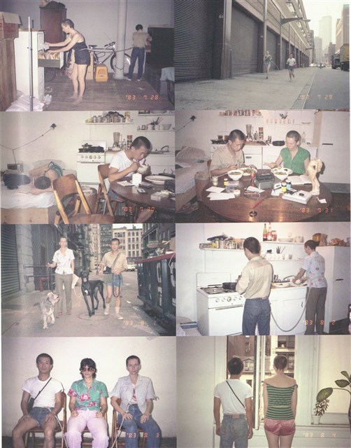 藏品:藝術/生活 一年行為表演1983–1984的(11)張圖片