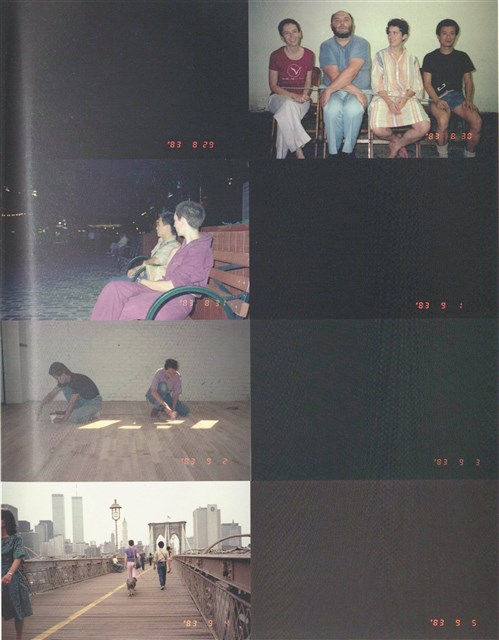 藏品:藝術/生活 一年行為表演1983–1984的(15)張圖片