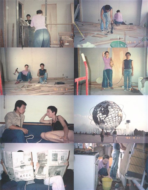 藏品:藝術/生活 一年行為表演1983–1984的(16)張圖片