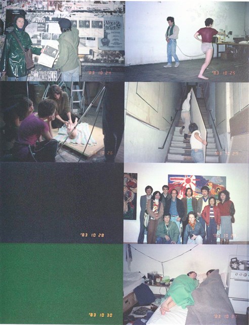 藏品:藝術/生活 一年行為表演1983–1984的(22)張圖片