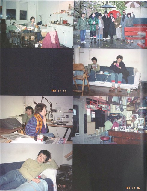 藏品:藝術/生活 一年行為表演1983–1984的(24)張圖片