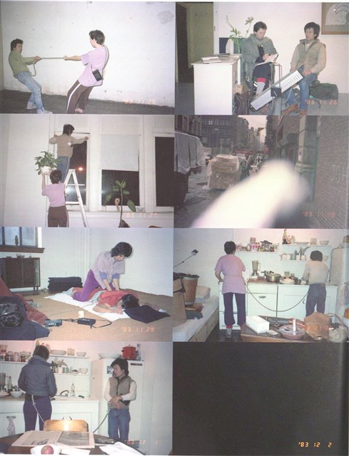 藏品:藝術/生活 一年行為表演1983–1984的(28)張圖片