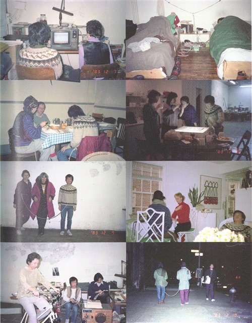 藏品:藝術/生活 一年行為表演1983–1984的(29)張圖片