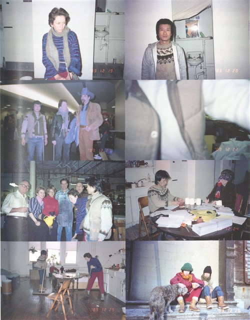 藏品:藝術/生活 一年行為表演1983–1984的(31)張圖片