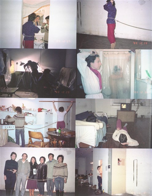 藏品:藝術/生活 一年行為表演1983–1984的(32)張圖片