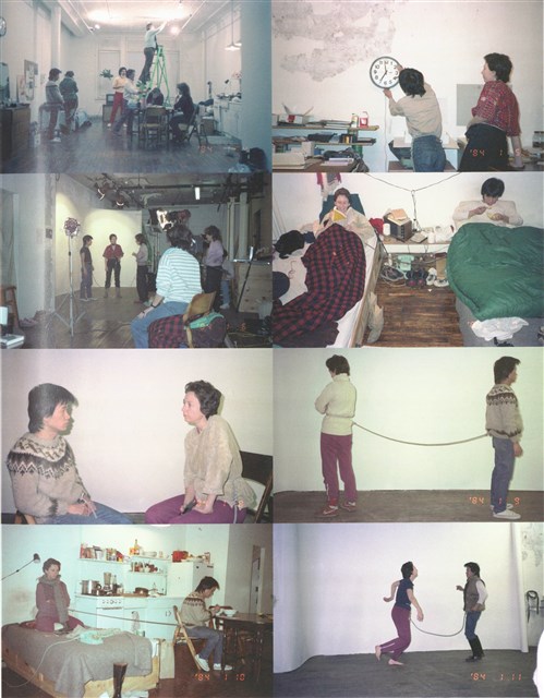 藏品:藝術/生活 一年行為表演1983–1984的(33)張圖片