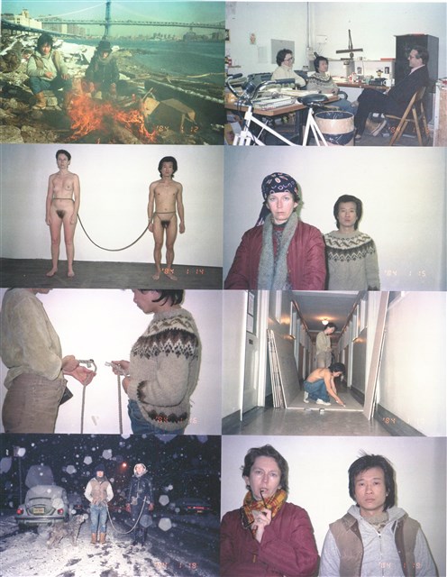 藏品:藝術/生活 一年行為表演1983–1984的(34)張圖片