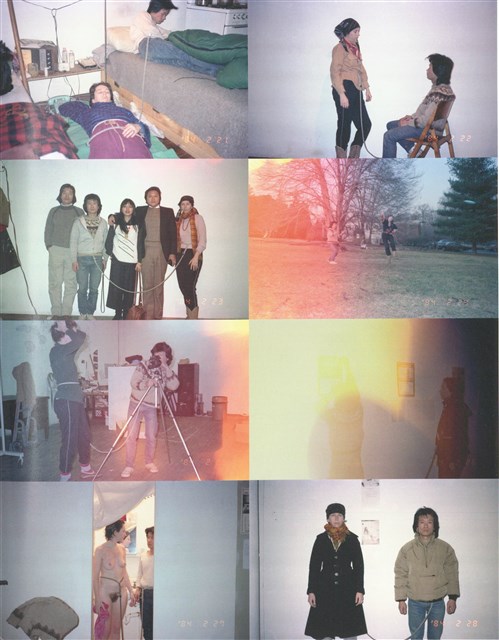 藏品:藝術/生活 一年行為表演1983–1984的(39)張圖片