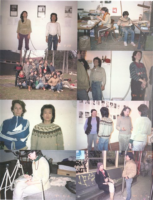 藏品:藝術/生活 一年行為表演1983–1984的(40)張圖片