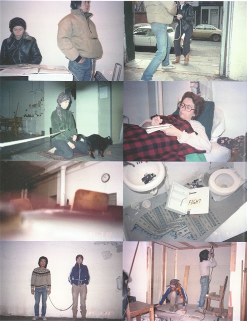 藏品:藝術/生活 一年行為表演1983–1984的(42)張圖片