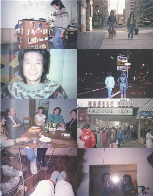 藏品:藝術/生活 一年行為表演1983–1984的(45)張圖片