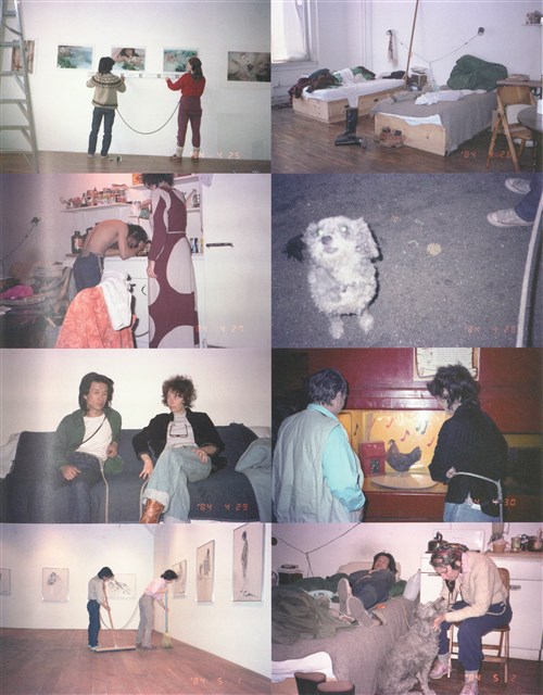 藏品:藝術/生活 一年行為表演1983–1984的(47)張圖片