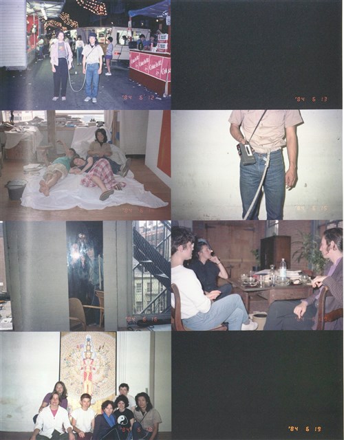 藏品:藝術/生活 一年行為表演1983–1984的(53)張圖片