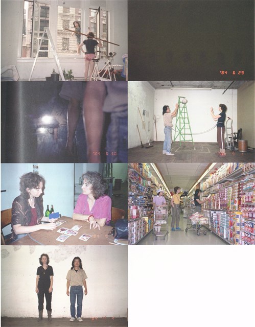 藏品:藝術/生活 一年行為表演1983–1984的(55)張圖片