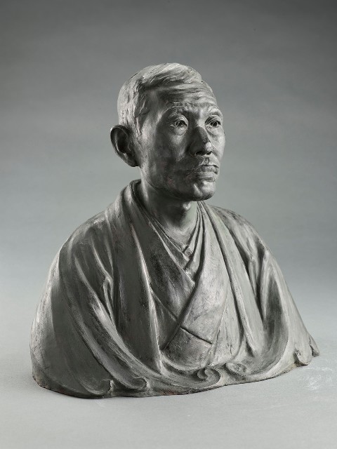 藏品:山本悌二郎像(石膏複製)的(2)張圖片