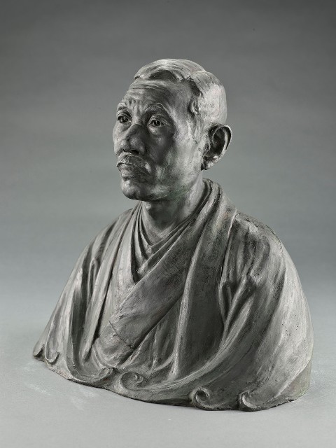 藏品:山本悌二郎像(石膏複製)的(3)張圖片