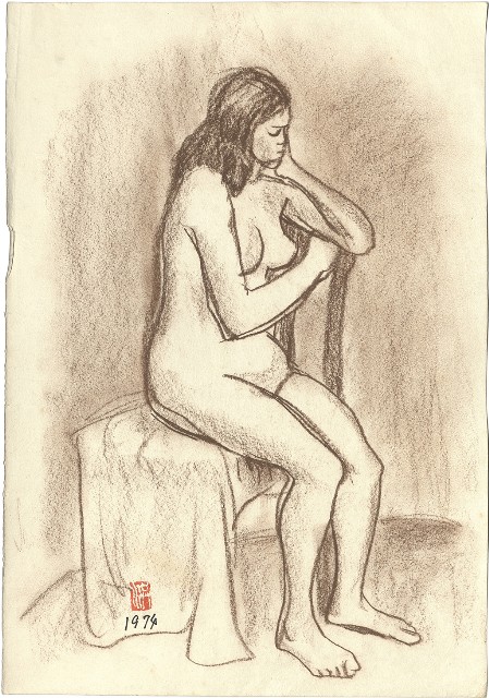 裸女 (520)的焦點圖