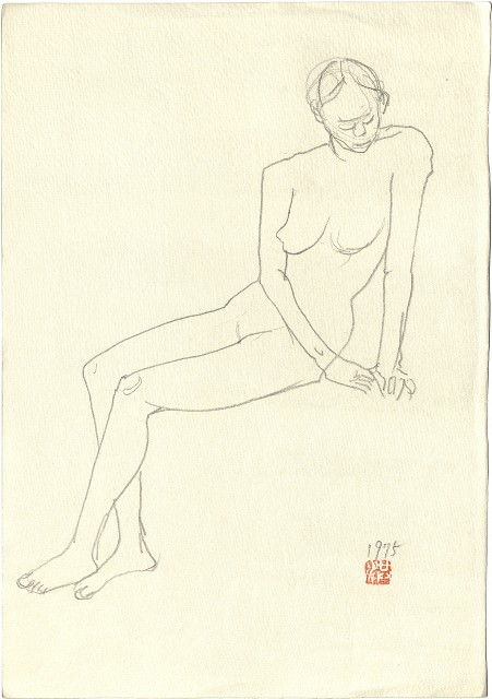 裸女 (588)的焦點圖